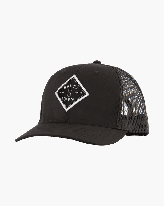 front view of Sealine Boys Black Retro Trucker