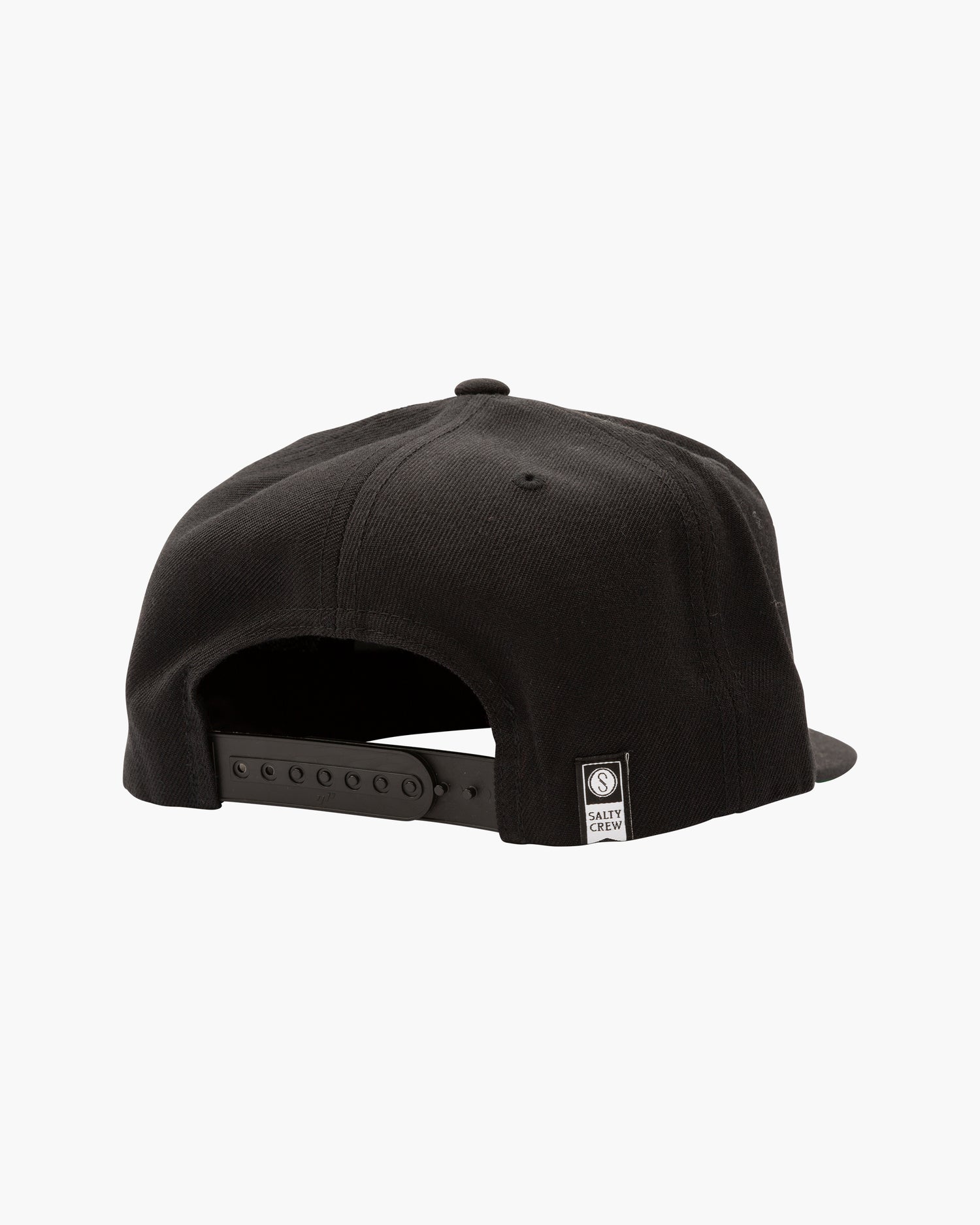 Back of High Tail Black 5 Panel