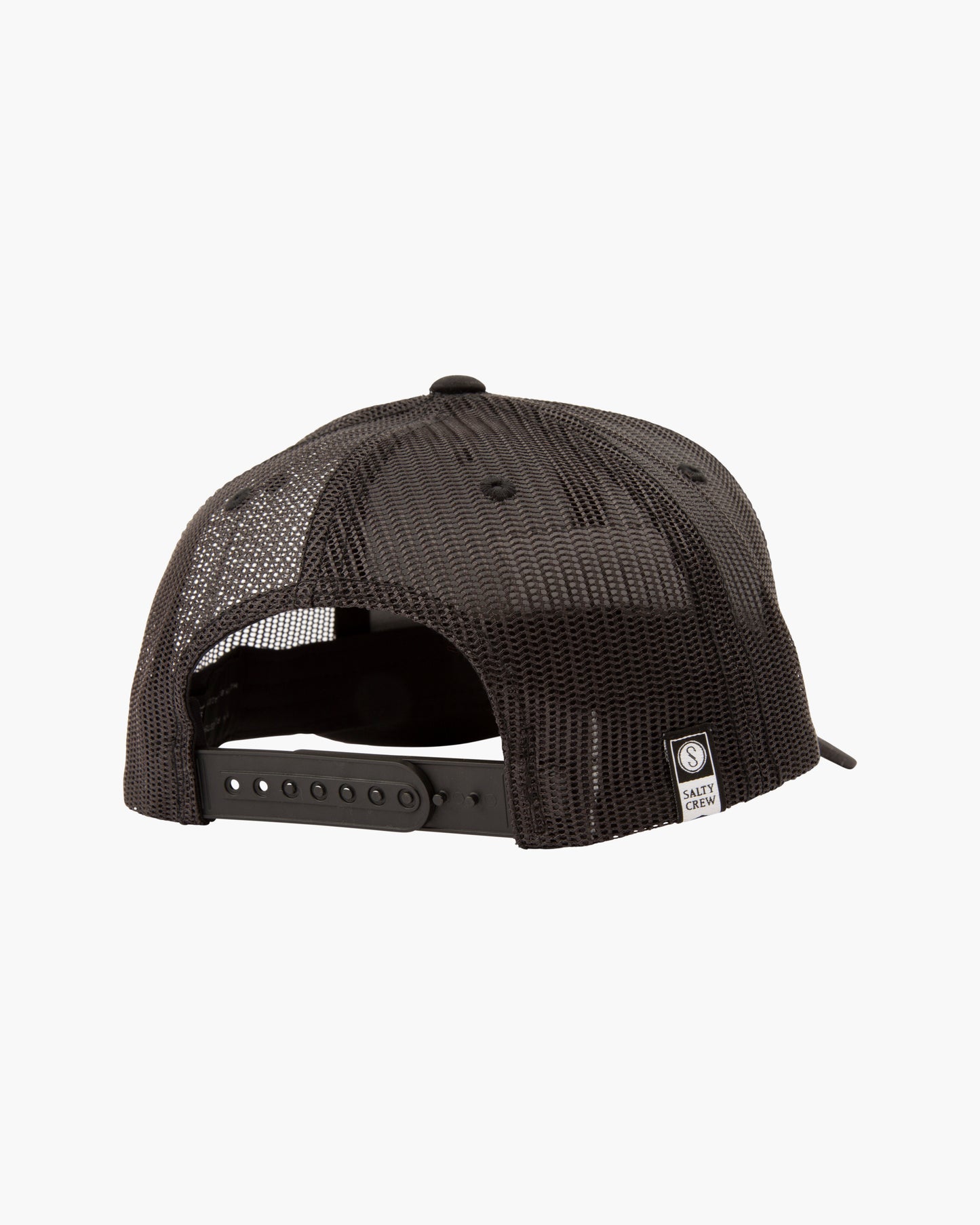 Back of Pinnacle 2 Black Retro Trucker