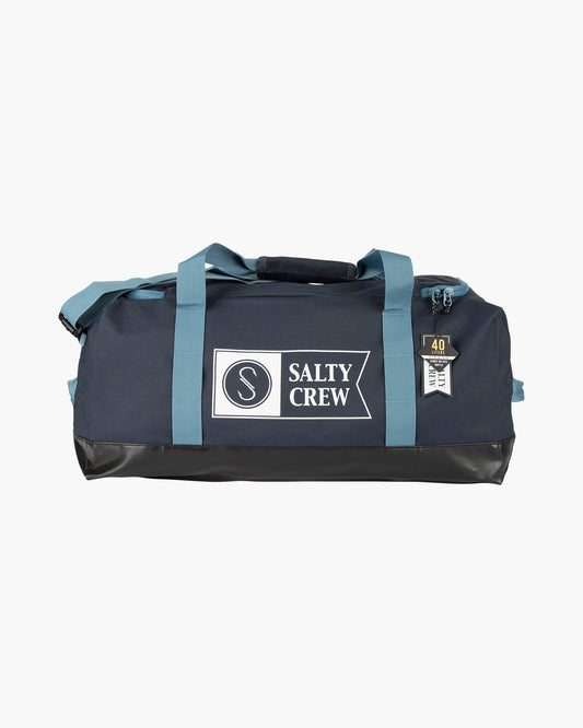 side view of Offshore Navy/Slate Duffle