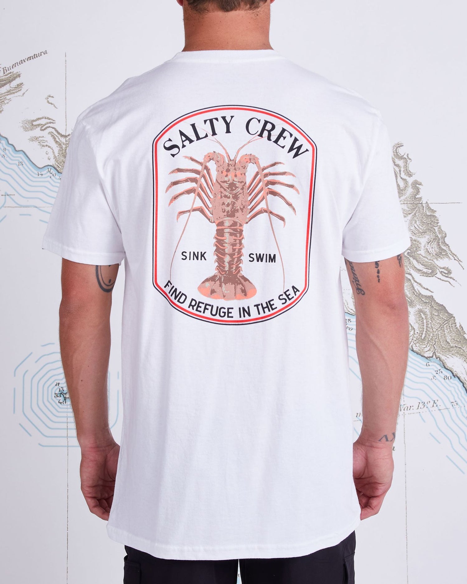 Salty Crew Spiny Standard Tee White / XL
