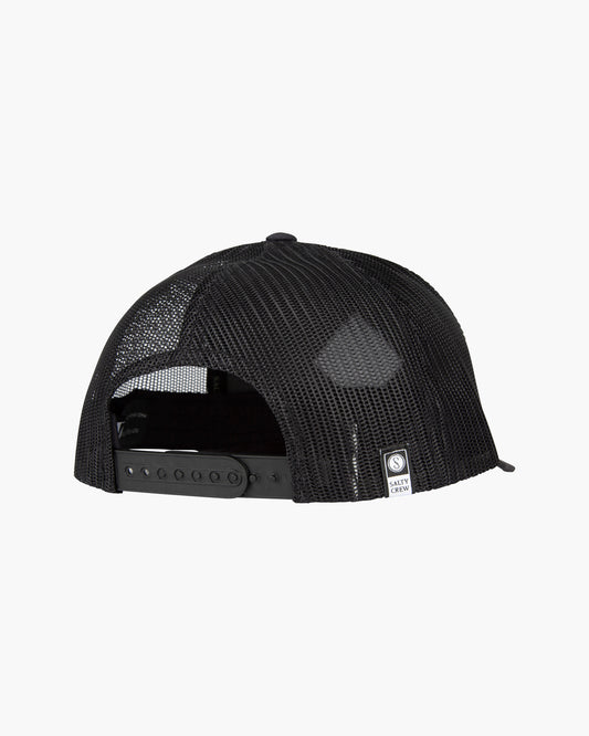 Back of the Sealine Black Camo Retro Trucker