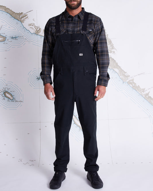 front view of Framework Black Overall