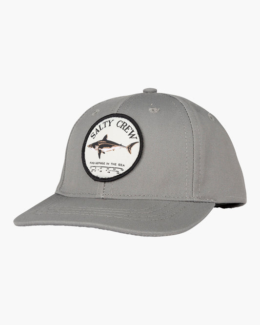 Front of Bruce Boys Grey 6 Panel