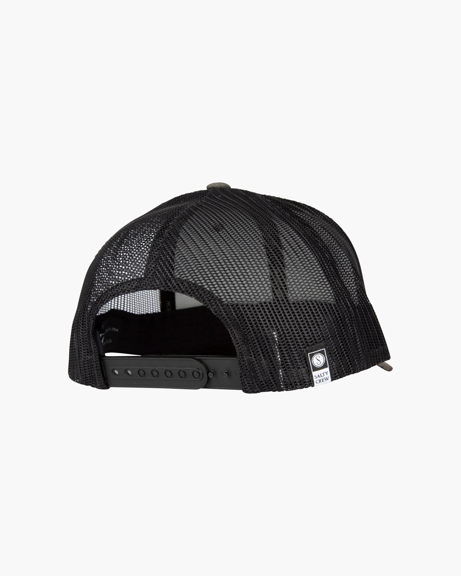 back view of Bruce Salty Camo Retro Trucker