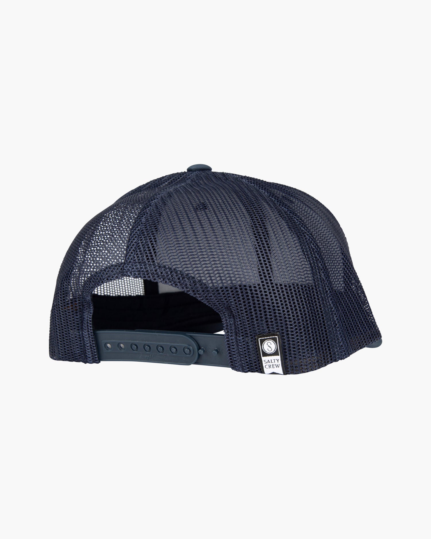 back view of Striper Navy Retro Trucker 