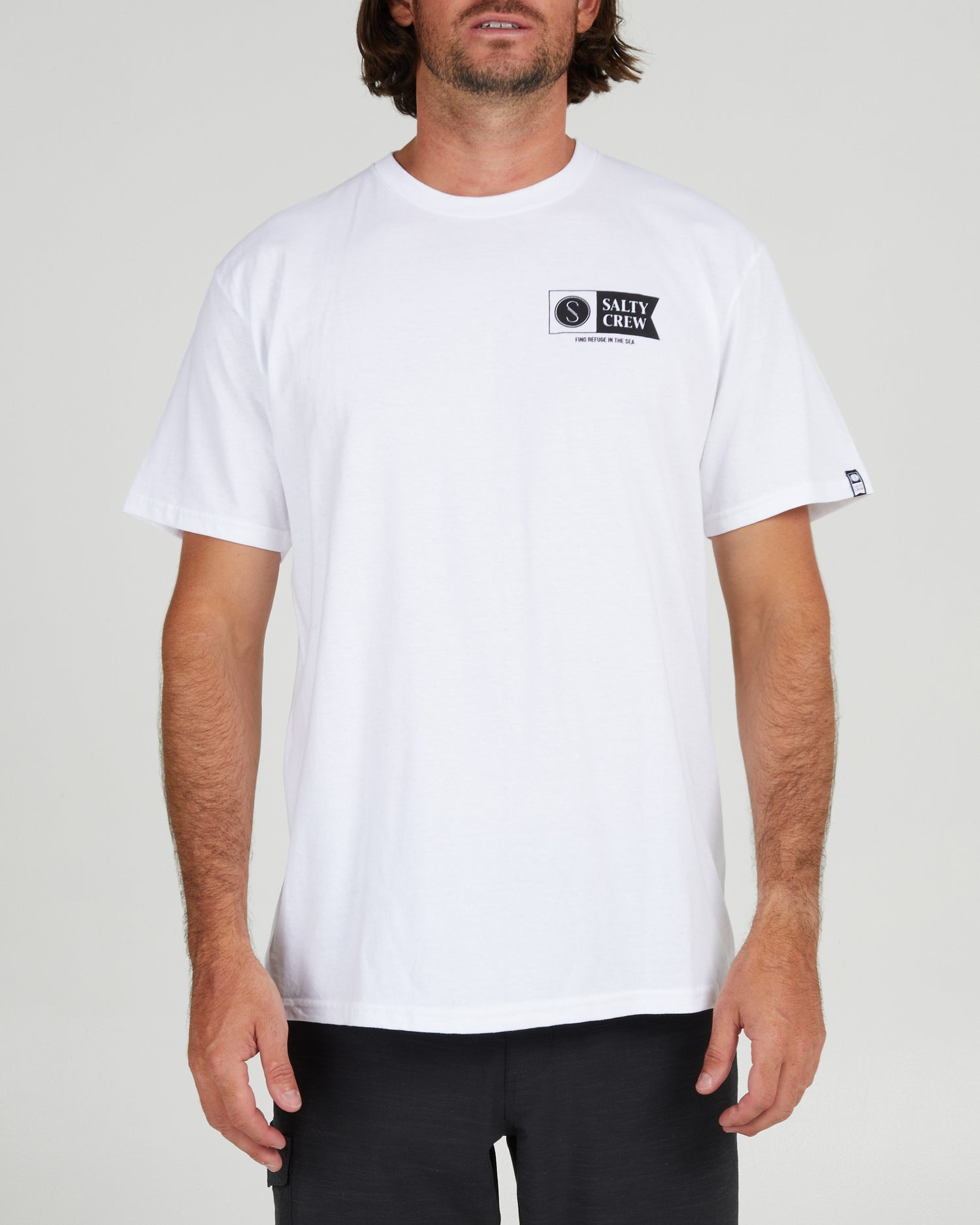 Alpha White S/S Standard Tee